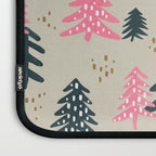 Christmas Trees - Emerald & Pink Laptop Sleeve Gallery Image 3