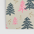 Christmas Trees - Emerald & Pink Poster Gallery Image 3