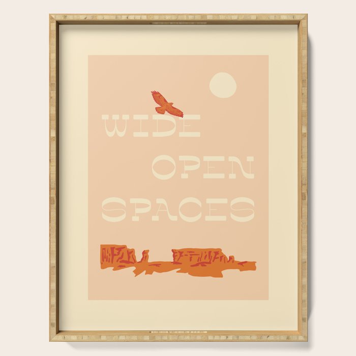 Wide Open Spaces Serving Tray Gallery Image 1
