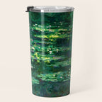 Claude Monet "Water Lilies" (14) Travel Mug Gallery Image 3