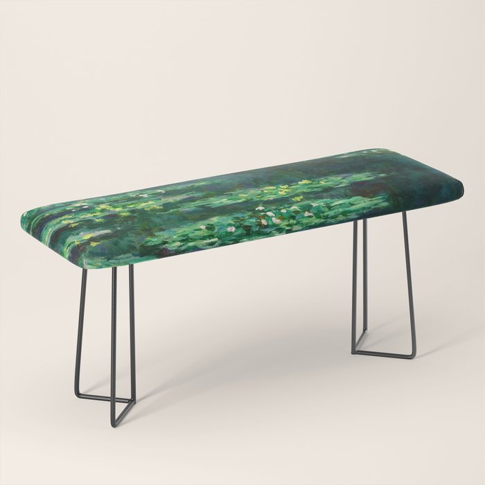 Claude Monet "Water Lilies" (14) Bench Gallery Image 1