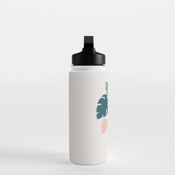 Cat and Plant 21: Leaf Me Alone Water Bottle Gallery Image 3