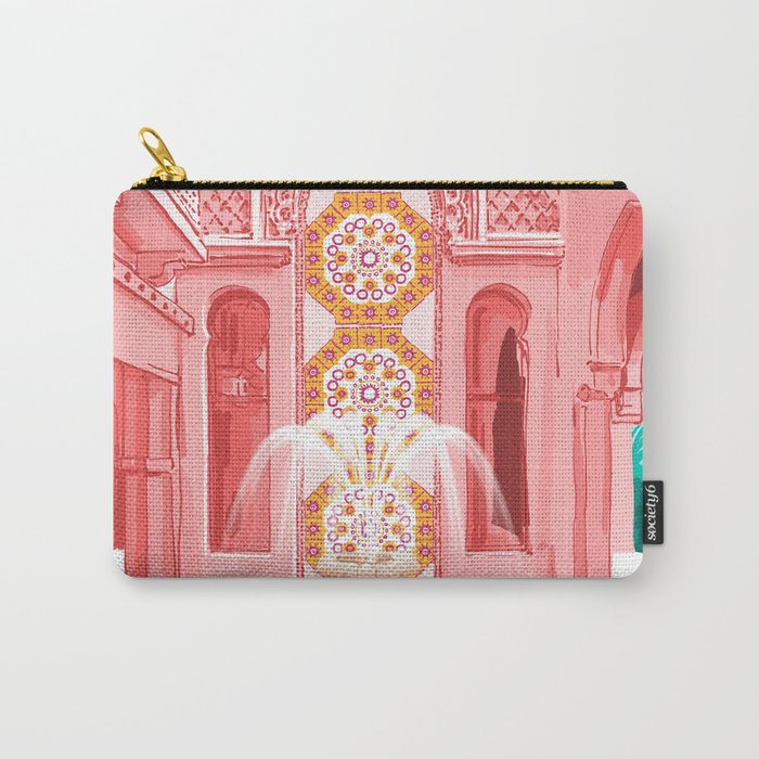 The Blush Palace Carry All Pouch