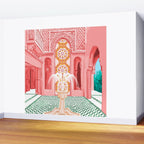The Blush Palace Wall Mural Gallery Image 2