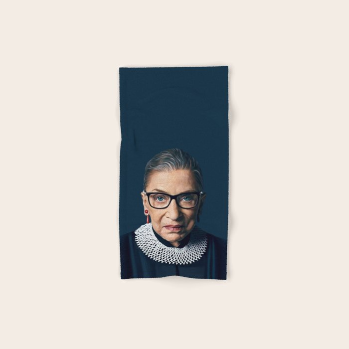 Ruth Bader Ginsburg Bath Towel Gallery Image 1