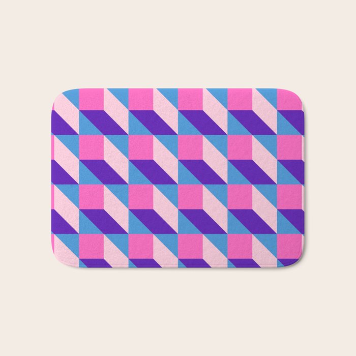 Geometric 01A Bath Mat Gallery Image 1