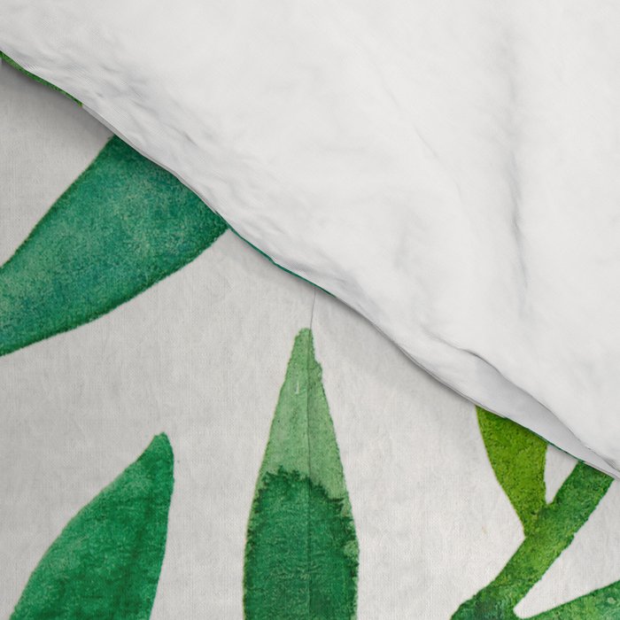 Woodland Fox - Green Leaves Comforter Gallery Image 4