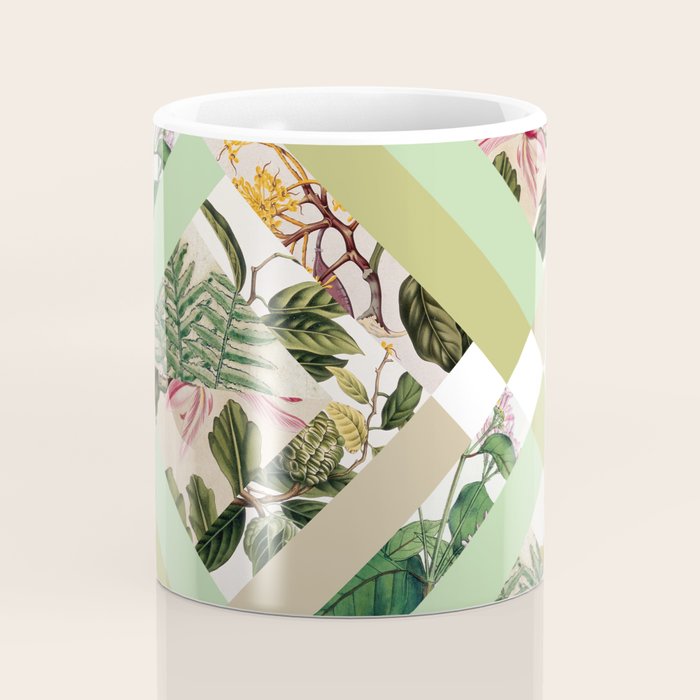 Cubed Vintage Botanicals Coffee Mug Gallery Image 4
