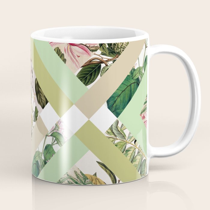 Cubed Vintage Botanicals Coffee Mug Gallery Image 1