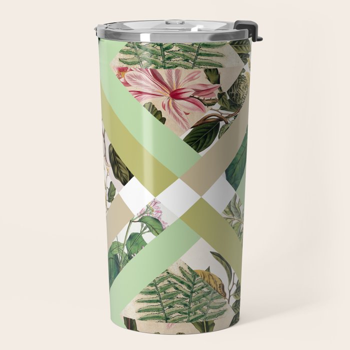Cubed Vintage Botanicals Travel Mug Gallery Image 2
