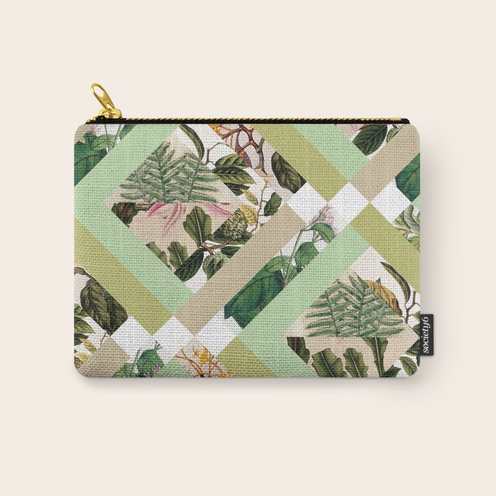 Cubed Vintage Botanicals Carry All Pouch Gallery Image 1