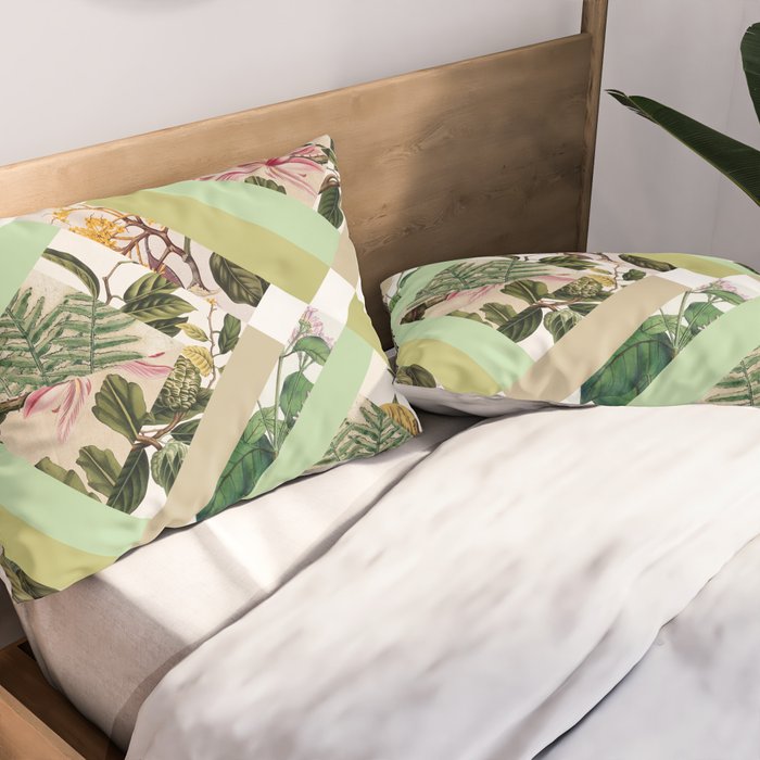 Cubed Vintage Botanicals Pillow Sham Gallery Image 2