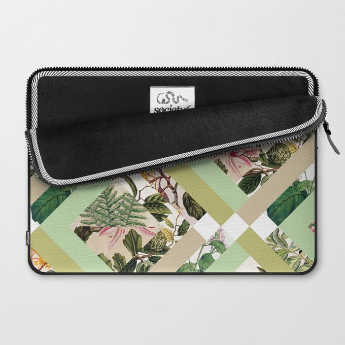 Cubed Vintage Botanicals Laptop Sleeve Gallery Image 2