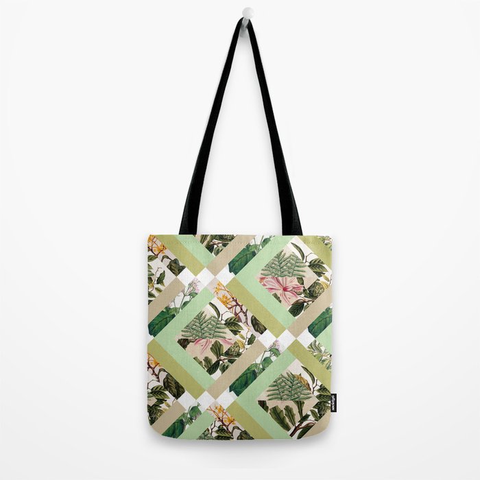 Cubed Vintage Botanicals Tote Bag Gallery Image 2