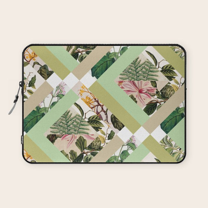 Cubed Vintage Botanicals Laptop Sleeve Gallery Image 1