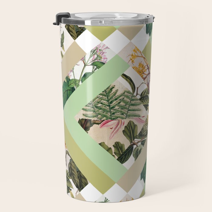 Cubed Vintage Botanicals Travel Mug Gallery Image 3