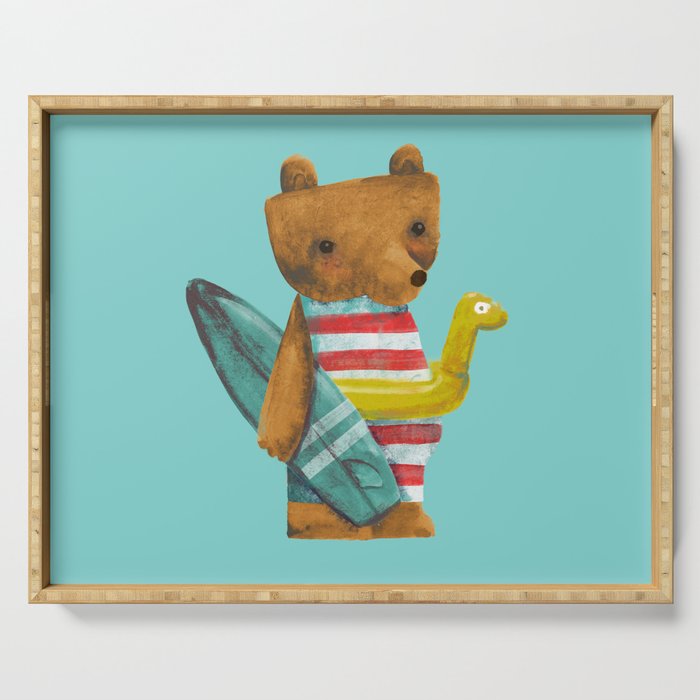 Summer Bear Serving Tray Gallery Image 1