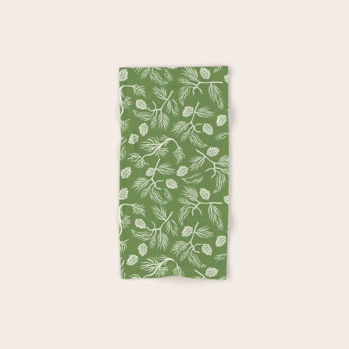 Pine Branches Bath Towel Gallery Image 1