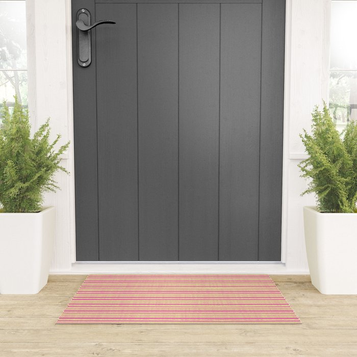Pink Lemonade Welcome Mat Gallery Image 3