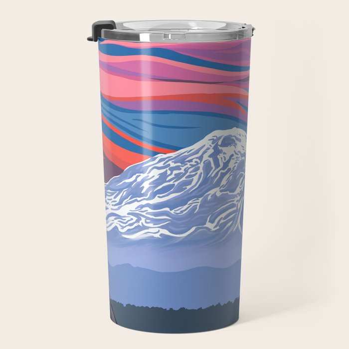 Orca Momma and calf - Ballet Slipper Travel Mug Gallery Image 3