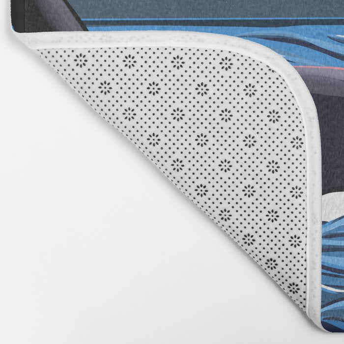 Orca Momma and calf - Ballet Slipper Bath Mat Gallery Image 2