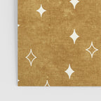 moon and stars - mustard Poster Gallery Image 3