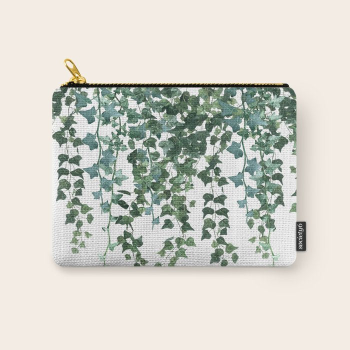 Ivy Watercolor Carry All Pouch Gallery Image 1