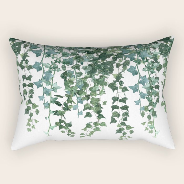 Ivy Watercolor Rectangular Pillow Gallery Image 2
