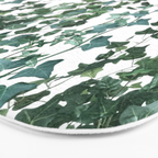Ivy Watercolor Bath Mat Gallery Image 3