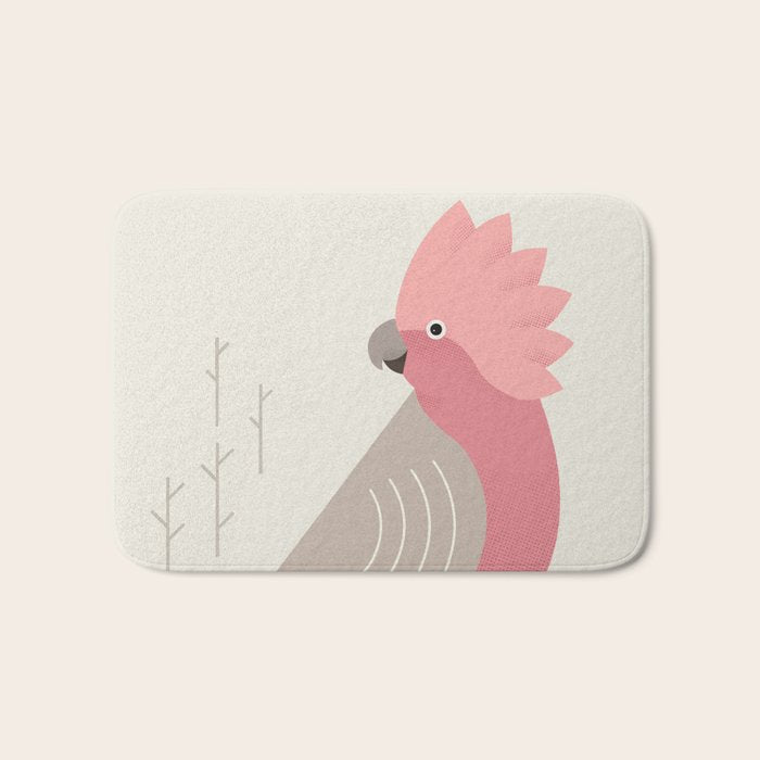 Galah, Bird of Australia Bath Mat Gallery Image 1
