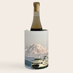 Seattle Bainbridge Island Ferry with Mount Rainier Wine Chiller Gallery Image 1
