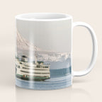 Seattle Bainbridge Island Ferry with Mount Rainier Coffee Mug Gallery Image 1