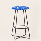 Mudcloth 01: Navy Blue Edition Stool Gallery Image 1