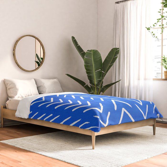Mudcloth 01: Navy Blue Edition Comforter Gallery Image 2