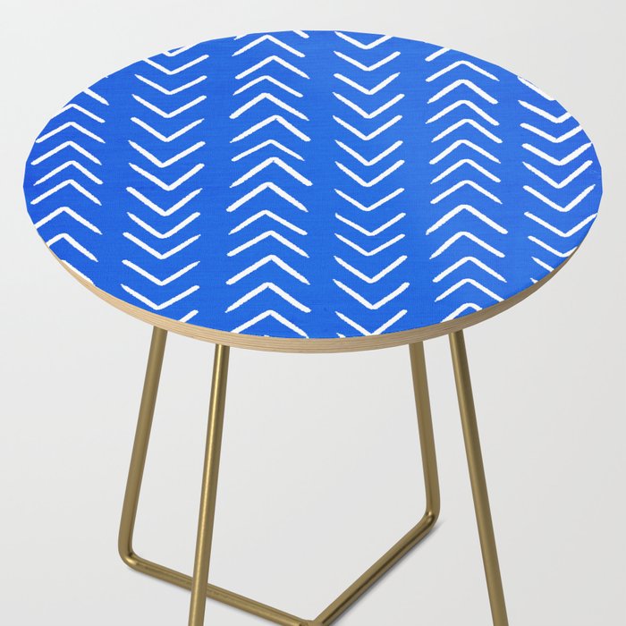 Mudcloth 01: Navy Blue Edition Side Table Gallery Image 2
