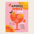 Retro Cocktail Nº1 Aperol Spritz Poster Gallery Image 4