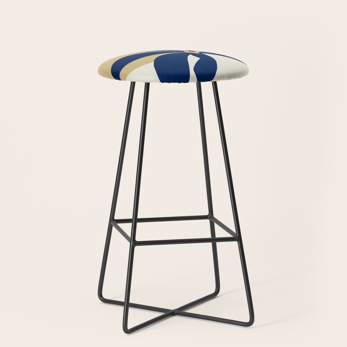 The Flower And The Sun, Floral Prints Stool Gallery Image 1