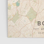 Boston, United States - Vintage Map Poster Gallery Image 3