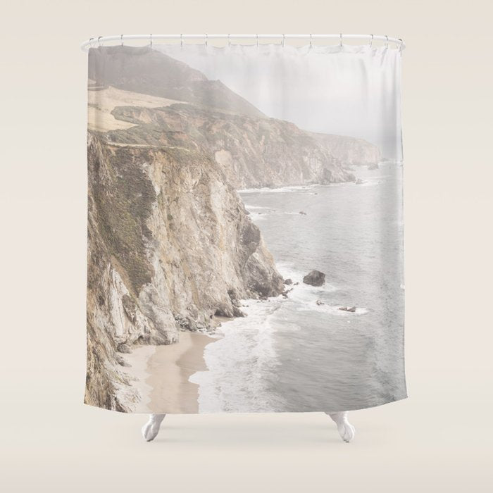 Big Sur California Shower Curtain Gallery Image 1