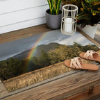 Beacon Rock Rainbow Nature Photography Outdoor Rug Gallery Image 2