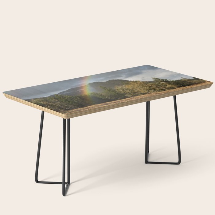 Beacon Rock Rainbow Nature Photography Coffee Table Gallery Image 1