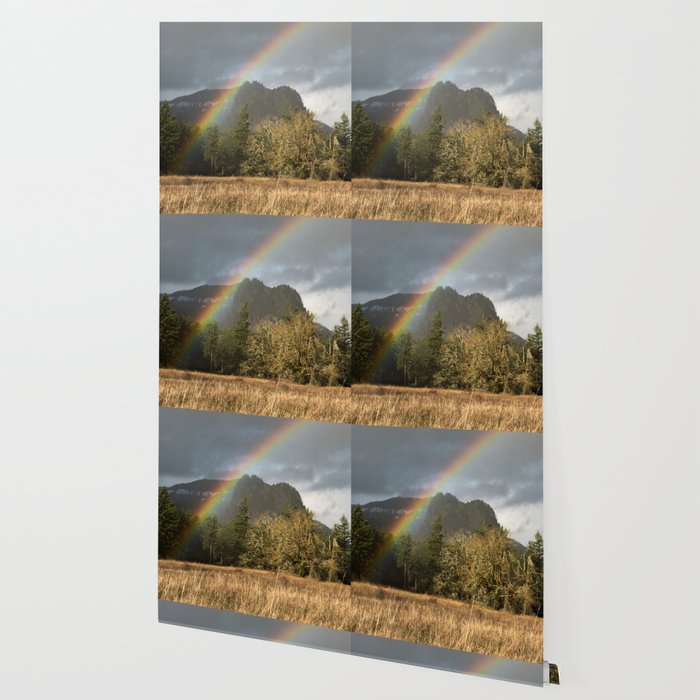 Beacon Rock Rainbow Nature Photography Wallpaper Gallery Image 2