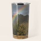 Beacon Rock Rainbow Nature Photography Travel Mug Gallery Image 1