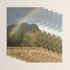 Beacon Rock Rainbow Nature Photography Wrapping Paper Gallery Image 3