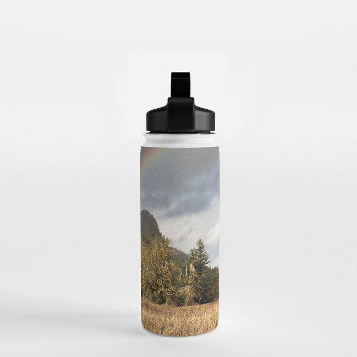 Beacon Rock Rainbow Nature Photography Water Bottle Gallery Image 2