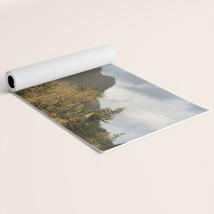 Beacon Rock Rainbow Nature Photography Yoga Mat Gallery Image 2