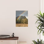 Beacon Rock Rainbow Nature Photography Poster Gallery Image 2