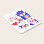 Maneki Neko Lucky Cats Notebook Gallery Image 2