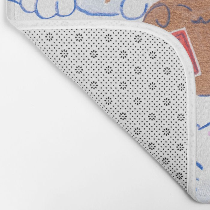 Maneki Neko Lucky Cats Bath Mat Gallery Image 2