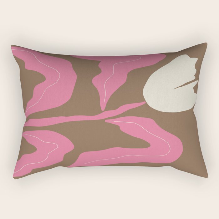 Happy Tulip Rectangular Pillow Gallery Image 2